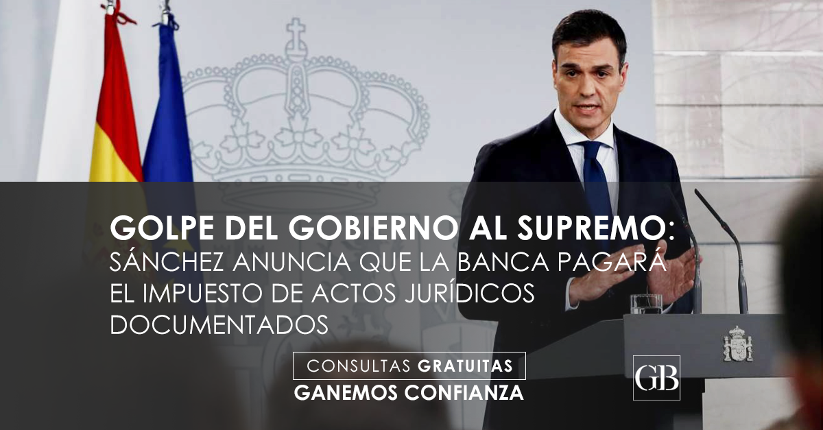 Impuesto de Actos Jurídicos Documentados
