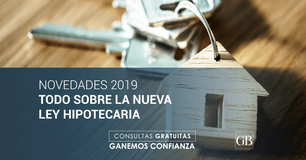 nueva ley hipotecaria