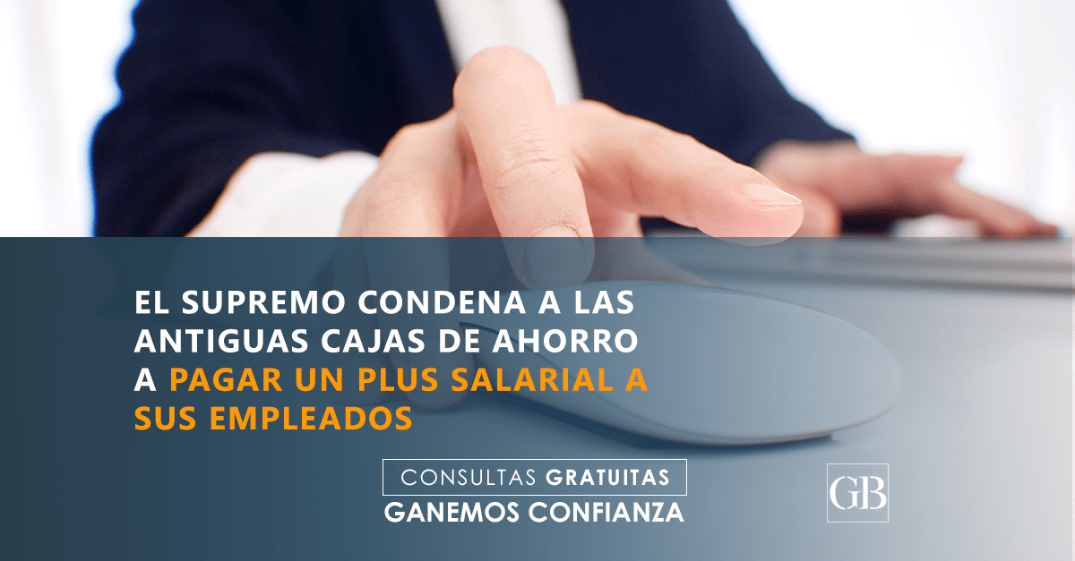 cajas de ahorro a pagar un plus salarial a sus empleados