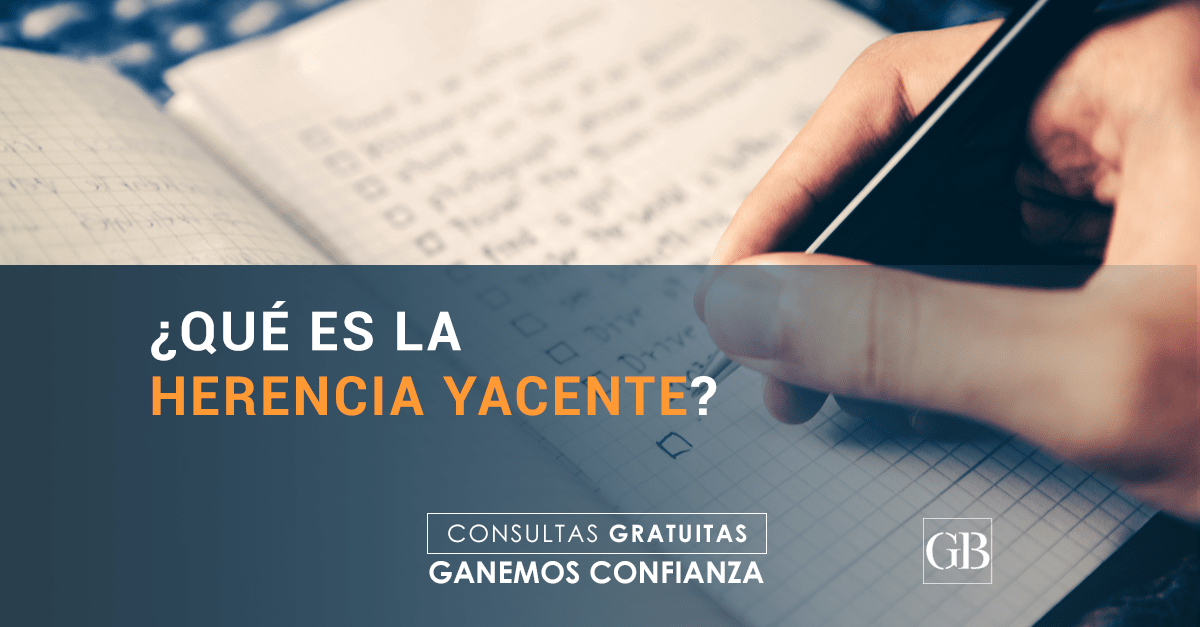 Herencia yacente García Blanes ABOGADOS